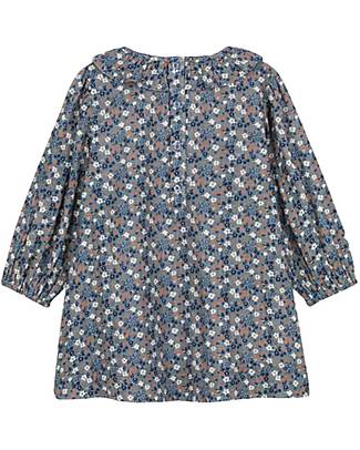 Petit Bateau Muslin Dress - Floral Pattern - 100% Organic Cotton Dresses_