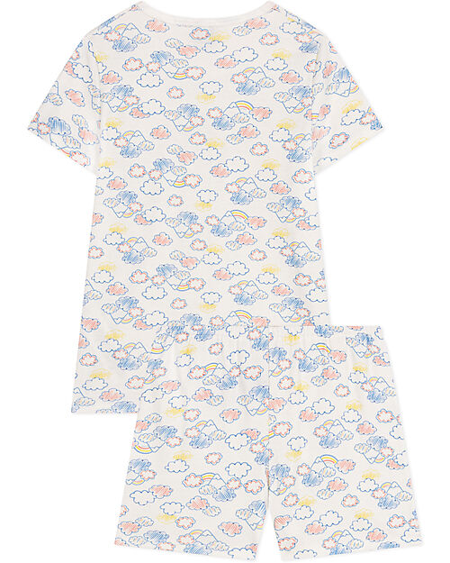 Organic Cotton Tank Top And Shorts Pajama Set Rainbow Organic Cotton Tank Top And Shorts Pajama Set Rainbow