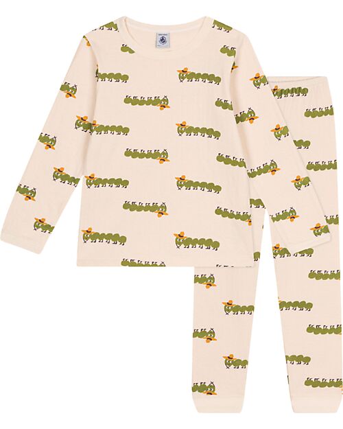 Petit Bateau Pajama Set - Top/Trousers - Centipede - Tubique Pyjamas