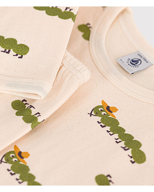 Petit Bateau Pajama Set - Top/Trousers - Centipede - Tubique Pyjamas