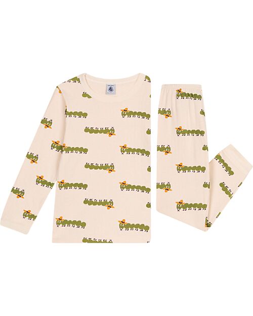 Petit Bateau Pajama Set - Top/Trousers - Centipede - Tubique Pyjamas