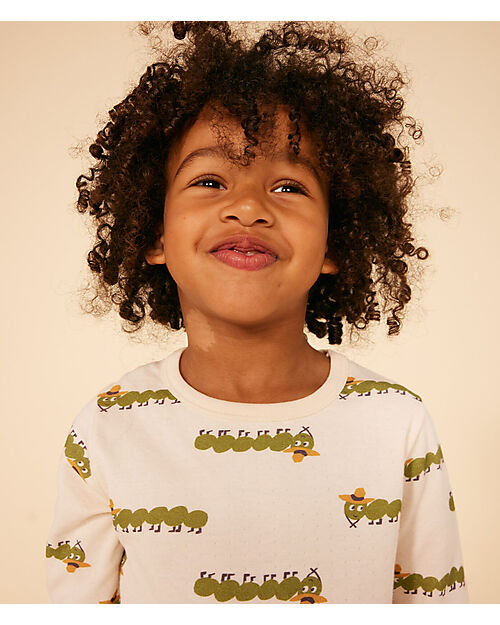 Petit Bateau Pajama Set - Top/Trousers - Centipede - Tubique Pyjamas