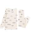 Petit Bateau Pajama Set – Shirt/Pants - Penguins - Milk White - 100% Brushed Cotton Pyjamas