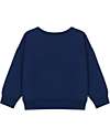 Petit Bateau Petit Boat Fleece Long-sleeved Sweatshirt - Blue - 100% Organic Cotton Sweatshirts