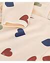 Petit Bateau Romper - Hearts - 100% Organic Cotton Babygrows