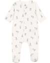Petit Bateau Romper - Tubique- Bunnies - Extreme Softness Babygrows