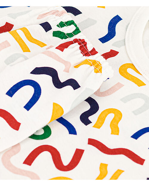 Petit Bateau Short Pajamas 2 Pieces - 100% Organic Cotton - Glows in the dark! Pyjamas