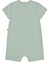 Petit Bateau Short playsuit - Sage Green - Mon Trésor - 100% Cotton Short Rompers