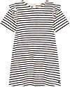 Petit Bateau Short-Sleeved Dress - Stripes - 100% Organic Cotton Dresses_