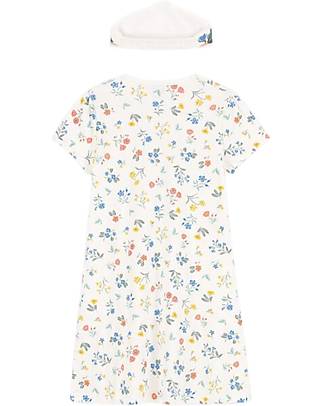 Petit Bateau Short Sleeved Nightdress - Floral - 100% Oeko-Tex Cotton Pyjamas