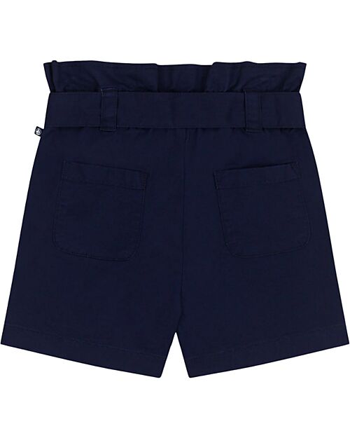 Petit Bateau Shorts - Blue Medieval - Cotton Shorts