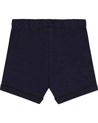 Petit Bateau Shorts in Slub Jersey - Blue - 100% Oeko-Tex Certified Cotton Shorts