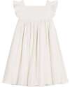 Petit Bateau Sleeveless Dress - White - 100% Organic Cotton Dresses_