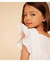 Petit Bateau Sleeveless Dress - White - 100% Organic Cotton Dresses_