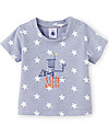 Petit Bateau Star T-Shirt, Grey T-shirts
