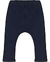 Petit Bateau Sweatpants - with Drawstring - Blue - 100% Cotton Jersey Trousers