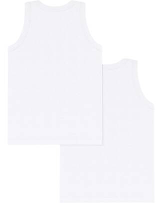 Petit Bateau Tank Top - Pack of 2 - White - 100% Cotton Vests