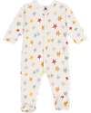 Petit Bateau Velvet Romper - Stars - Extreme Softness Babygrows