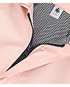 Petit Bateau Waterproof Waxed Jacket - Pink - with Hood Waterproof
