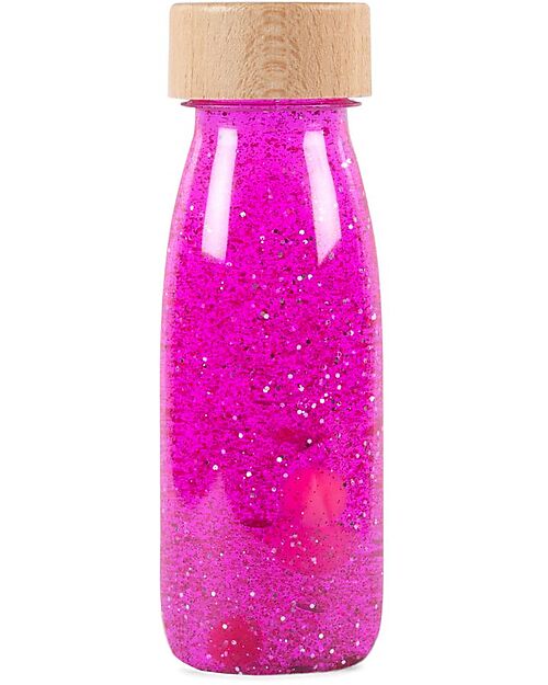 Petit Boum Sensory Float Bottle - Pink - Colors and Lights - from 3 Months Sensory Games_