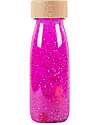Petit Boum Sensory Float Bottle - Pink - Colors and Lights - from 3 Months Sensory Games_