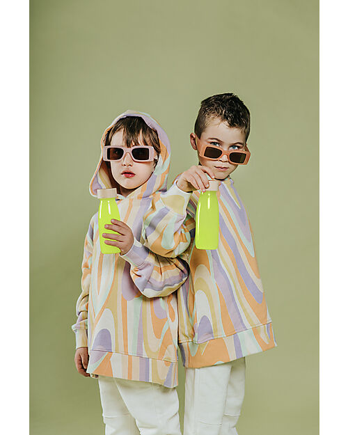 Petit Boum Sensory Float Bottle - Yellow Fluo - Colors and Lights - Glow in the Dark! Sensory Games_