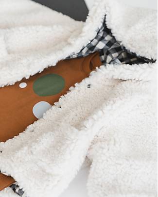 Petit Oh! Amelie Coat - Vainilla - Cotton and Terry Coats