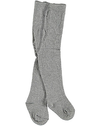 Petit Oh! Baby Tights - Iron - Stretch Cotton Tights
