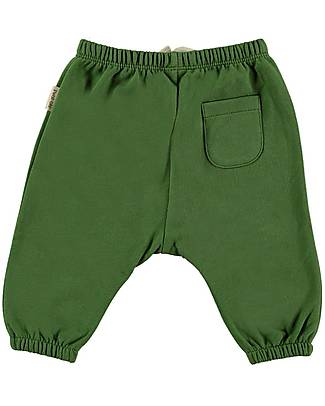 Petit Oh! Chester Pants - Khaki - 100% Cotton Flannel Trousers