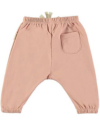 Petit Oh! Chester Pants - Rose - 100% Cotton Flannel Trousers