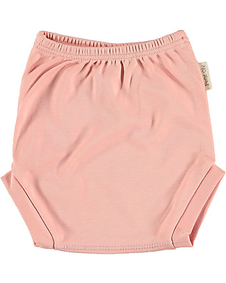 Petit Oh! Chic Nappy Cover - Rose - Pima Cotton Shorts