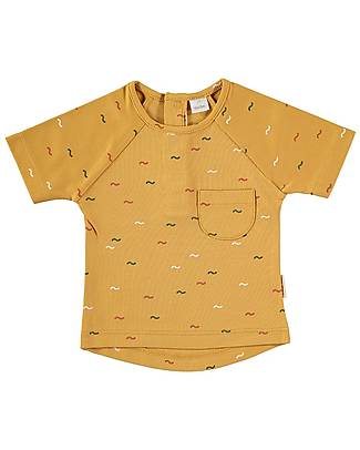 Petit Oh! Coco Short Sleeve T-Shirt - Wave Ambar - 100% Pima Cotton T-shirts