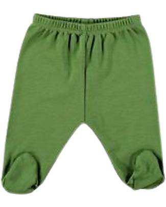 Petit Oh! Footed Pant - Khaki - 100% Pima Cotton Trousers