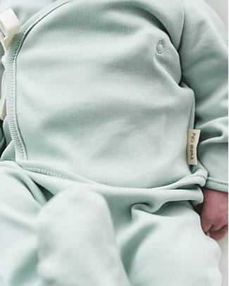 Petit Oh! Liam Baby Set with Tee and Pants - Aqua- 100% Pima Cotton Sets And Co-Ords