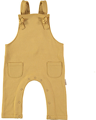 Petit Oh! Lilo Overall - Amber - Flannel Cotton Dungarees