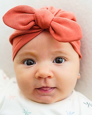 Petit Oh! Lisa Turban Hat - Tierra - 100% Pima Cotton Hats