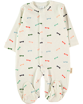Petit Oh! Long Sleeved Pyjama - Gus Multicolor - 100% Pima Cotton Pyjamas