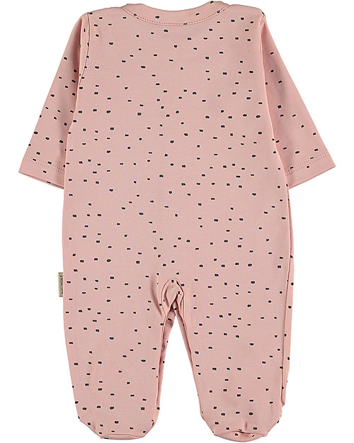 Petit Oh! Long Sleeved Pyjama - Pin Rose - Pima Cotton Pyjamas