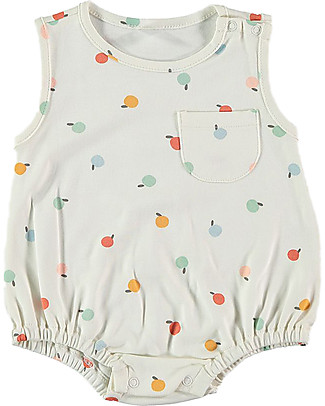 Petit Oh! One piece Susi Romper - Camu Multicolor - Pima Cotton Short Rompers