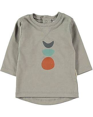 Petit Oh! Pau Long Sleeved T-Shirt - Ciclo Piedra - 100% Pima Cotton Long Sleeves Tops