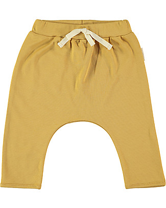 Petit Oh! Pepper Pant with Rubber Band - Amber - Pima Cotton Trousers