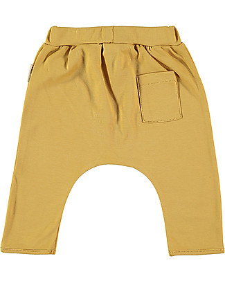 Petit Oh! Pepper Pant with Rubber Band - Amber - Pima Cotton Trousers