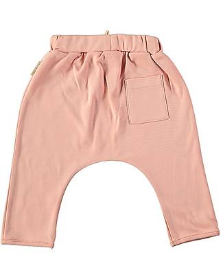Petit Oh! Pepper Pant with Rubber Band - Rose - Pima Cotton Trousers