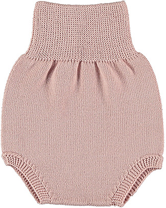 Petit Oh! Ranita Knitted Nappy Cover - Rose - 100% Cotton Shorts