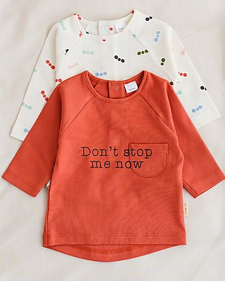 Petit Oh! Sebas Sweatshirt - Frase Tierra - 100% Flannel Cotton Sweatshirts