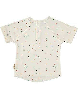 Petit Oh! Short Sleeve Coco T-Shirt - Sand Multicolor - 100% Pima Cotton T-shirts