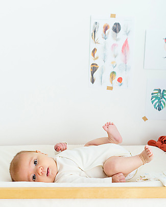 Petit Oh! Side Snap Body with Long Sleeves - White - 100% Pima Cotton Long Sleeves Bodies