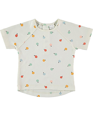 Petit Oh! T-shirt Tedi - Camu Multicolor - Pima Cotton T-Shirts And Vests