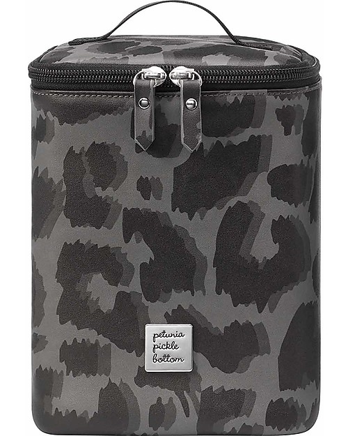 Petunia Pickle Bottom Cool Pixel Plus - Leopard - Fresh Milk and Snacks Always with You! Thermal Containers