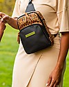 Petunia Pickle Bottom Criss Cross Sling Bag - Leopard - Roomy and Versatile Cross Strap Diaper Changing Bags